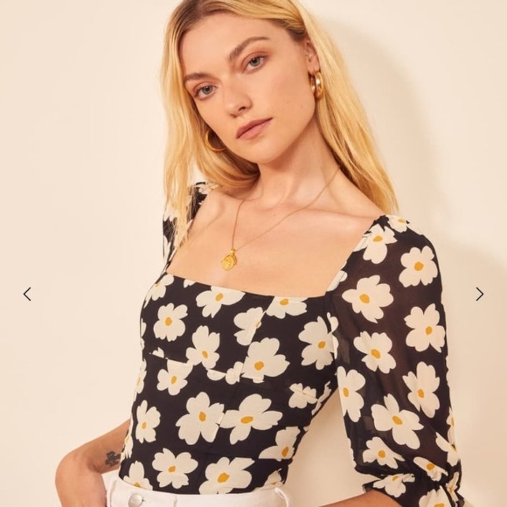 Reformation Georgia Top
